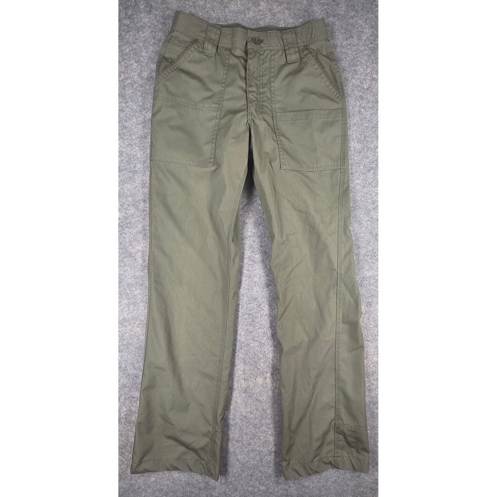 Lucky Brand Workwear Utility Carpenter Pants Olive Green 2x32 Mens